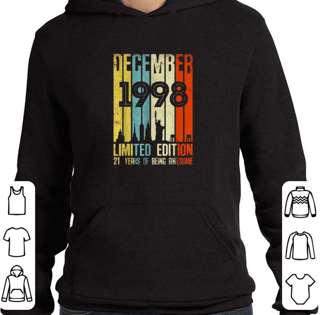 December 1998 limited edition 21 years of being awesome vintage shirt