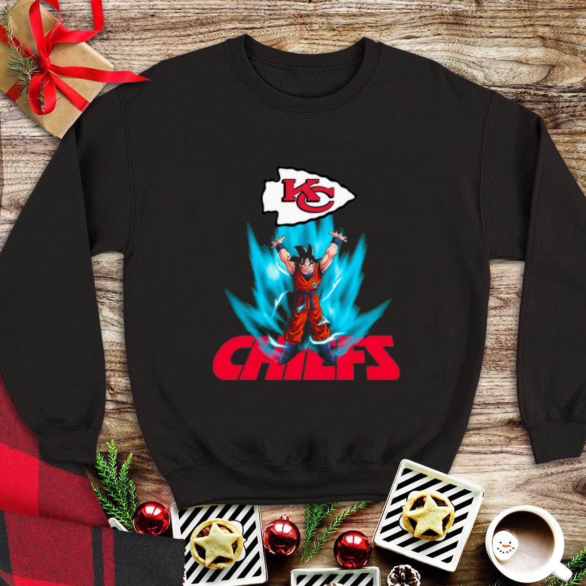 Goku Genkidama Kansas City Chiefs Super Bowl Champions shirt