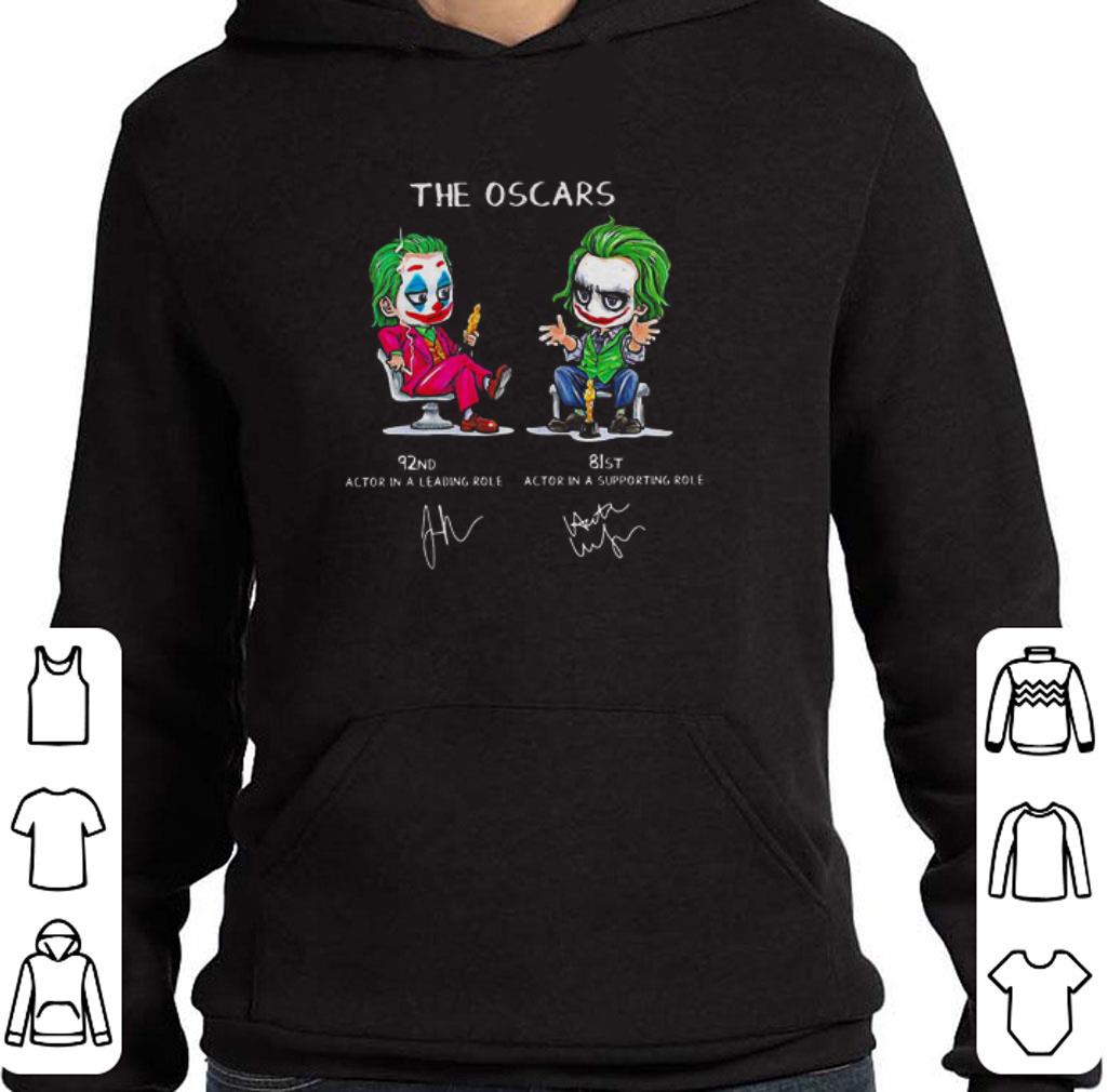 Joker The Oscars 92nd 81st actor in a leading role signatures shirt