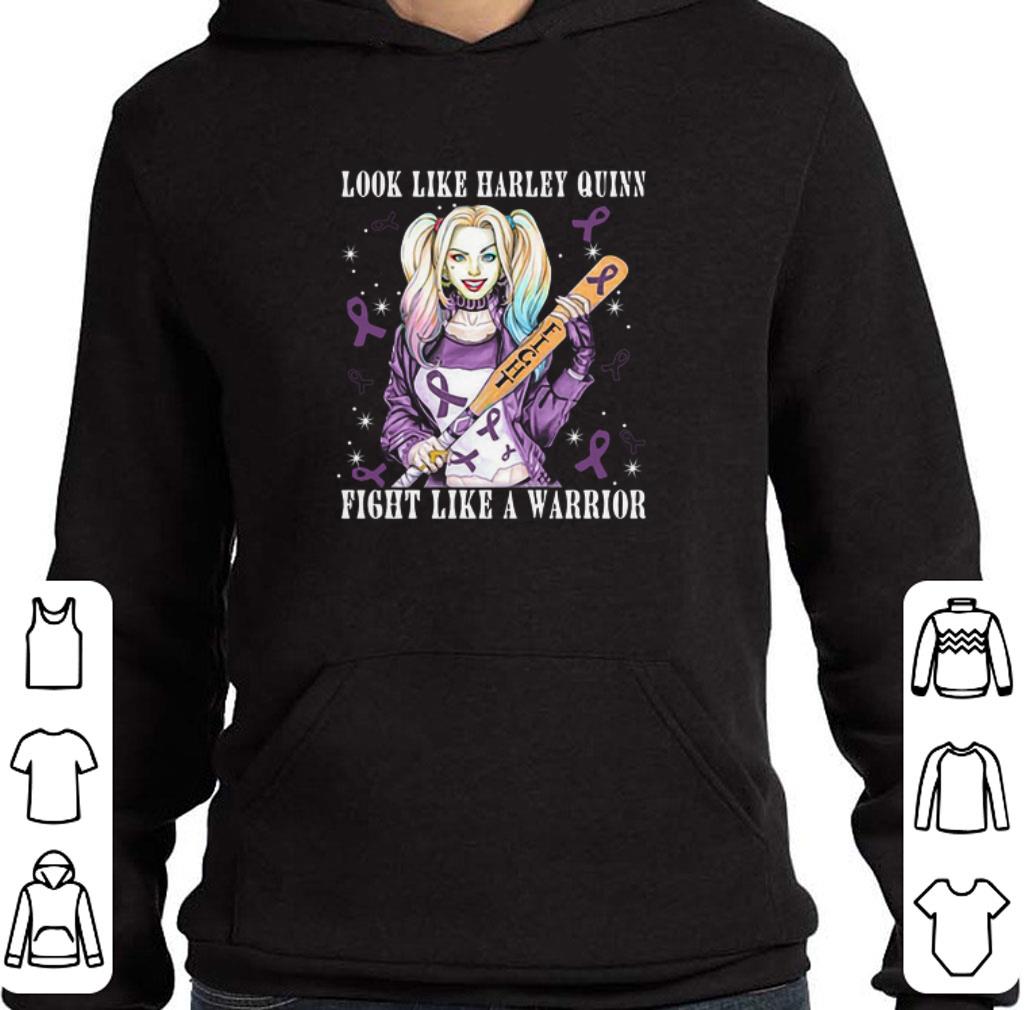 Original Look Like Harley Quinn Fight Like A Warrior Pancreatic Cancer shirt