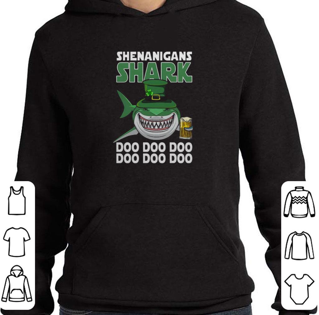 Original Shenanigans Shark Doo Doo Doo St Patrick's Day shirt