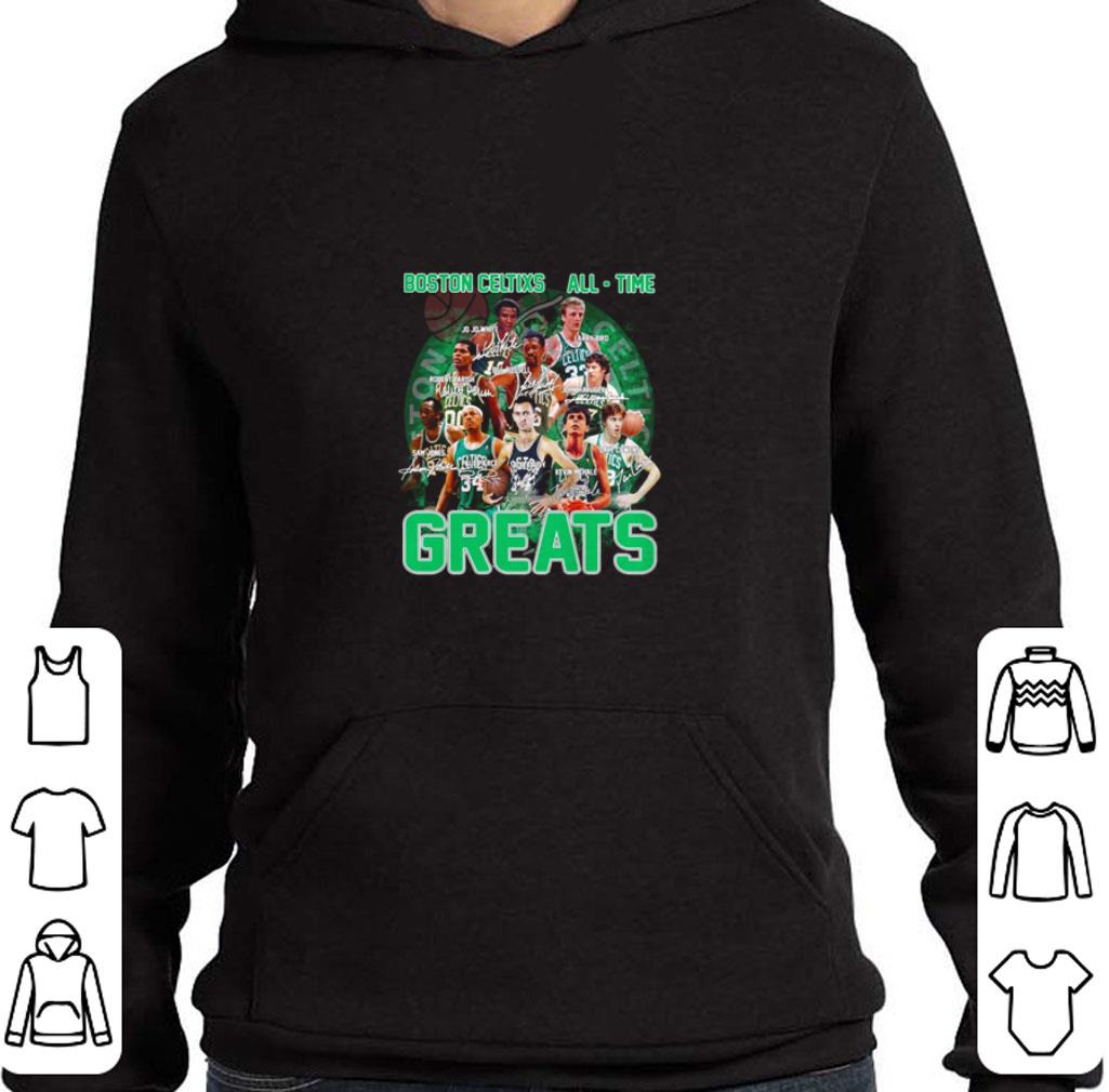 Premium Boston Celtics all time greats signature shirt