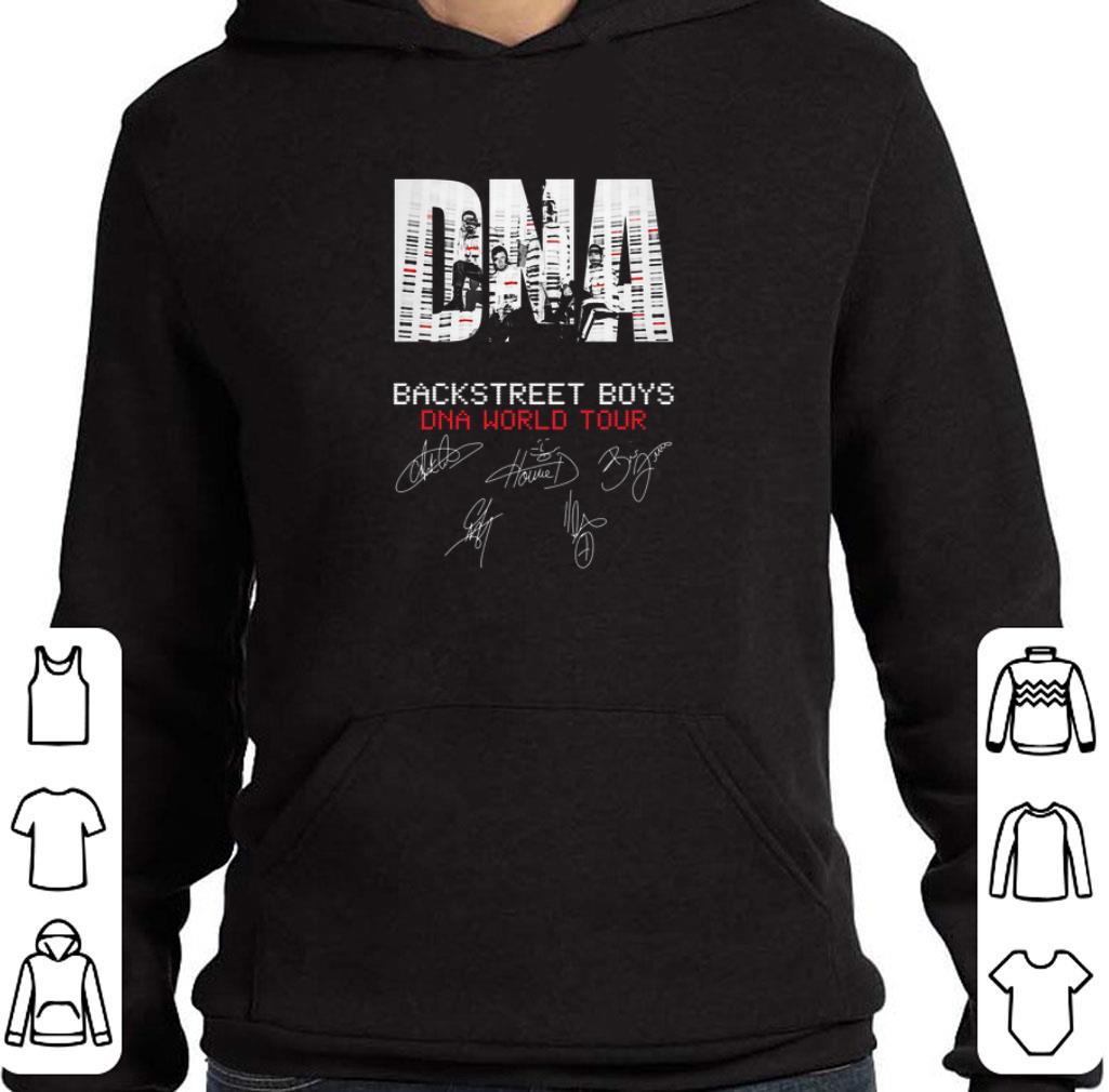 Premium DNA Backstreet Boys DNA World Tour signatures autographed shirt