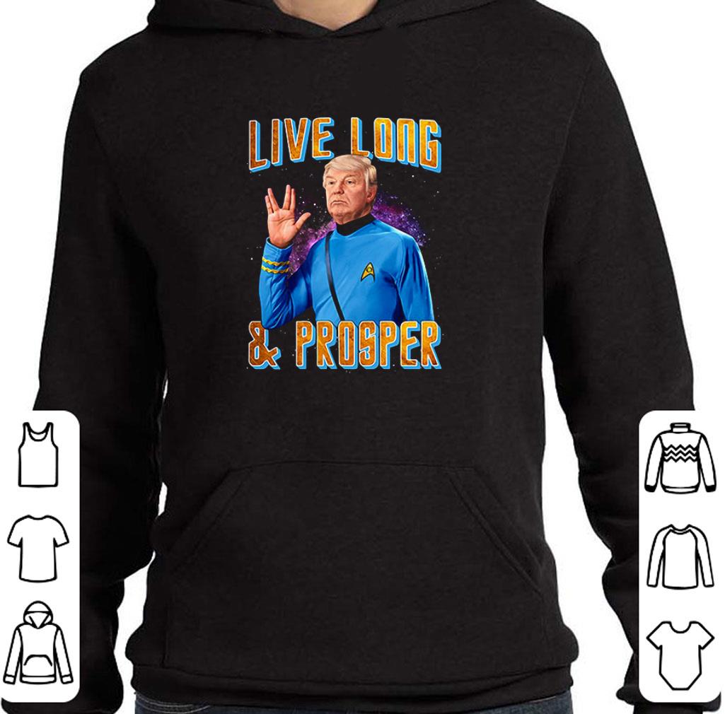 Premium Donald Trump live long and prosper shirt