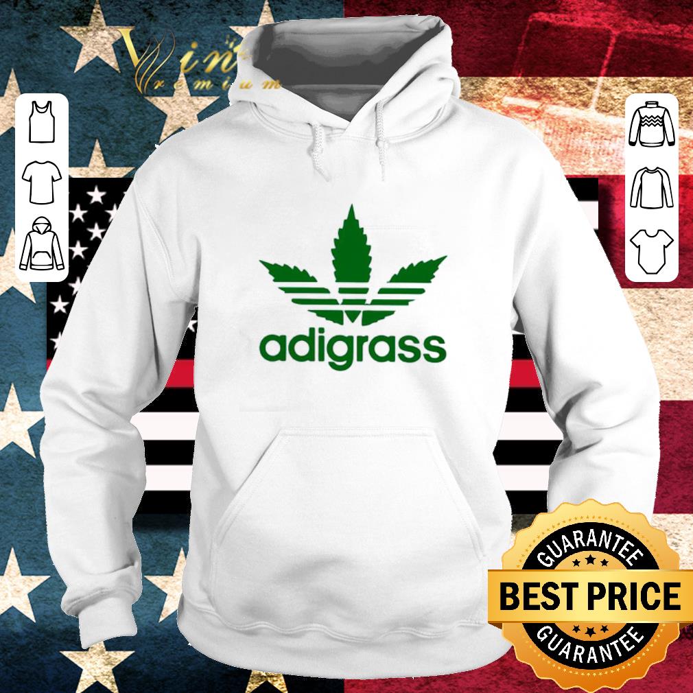 Pretty Adidas Adigrass Weed Cannabis shirt