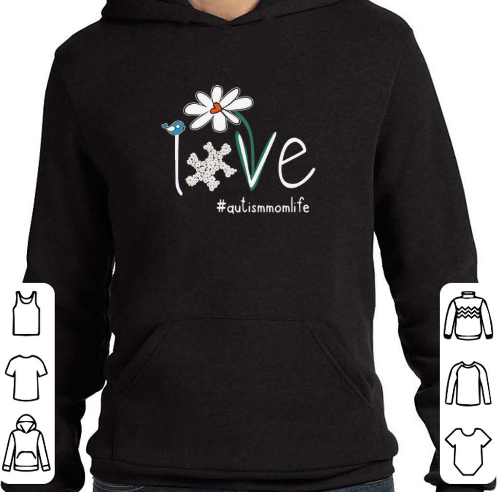 Pretty Flower love #autismmomlife shirt
