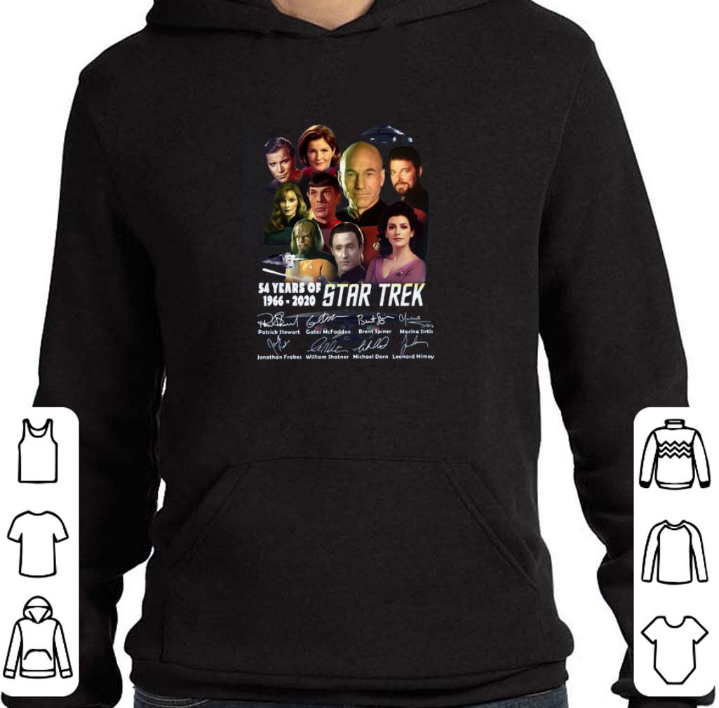Top 54 Years Of 1966 2020 Star Trek Characters Signatures shirt