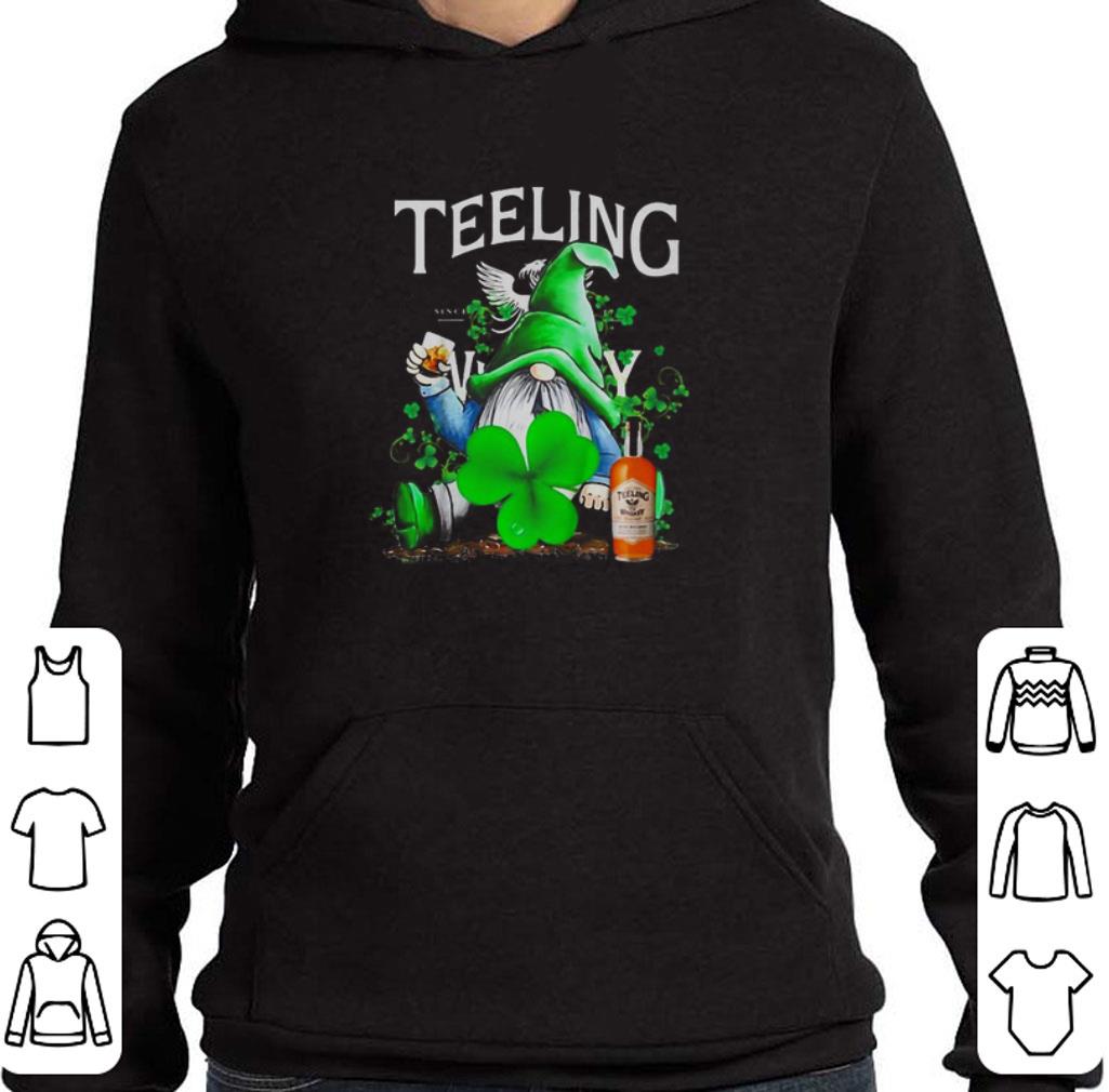Top Gnome drinking Teeling Whiskey St Paddy’s Day shirt