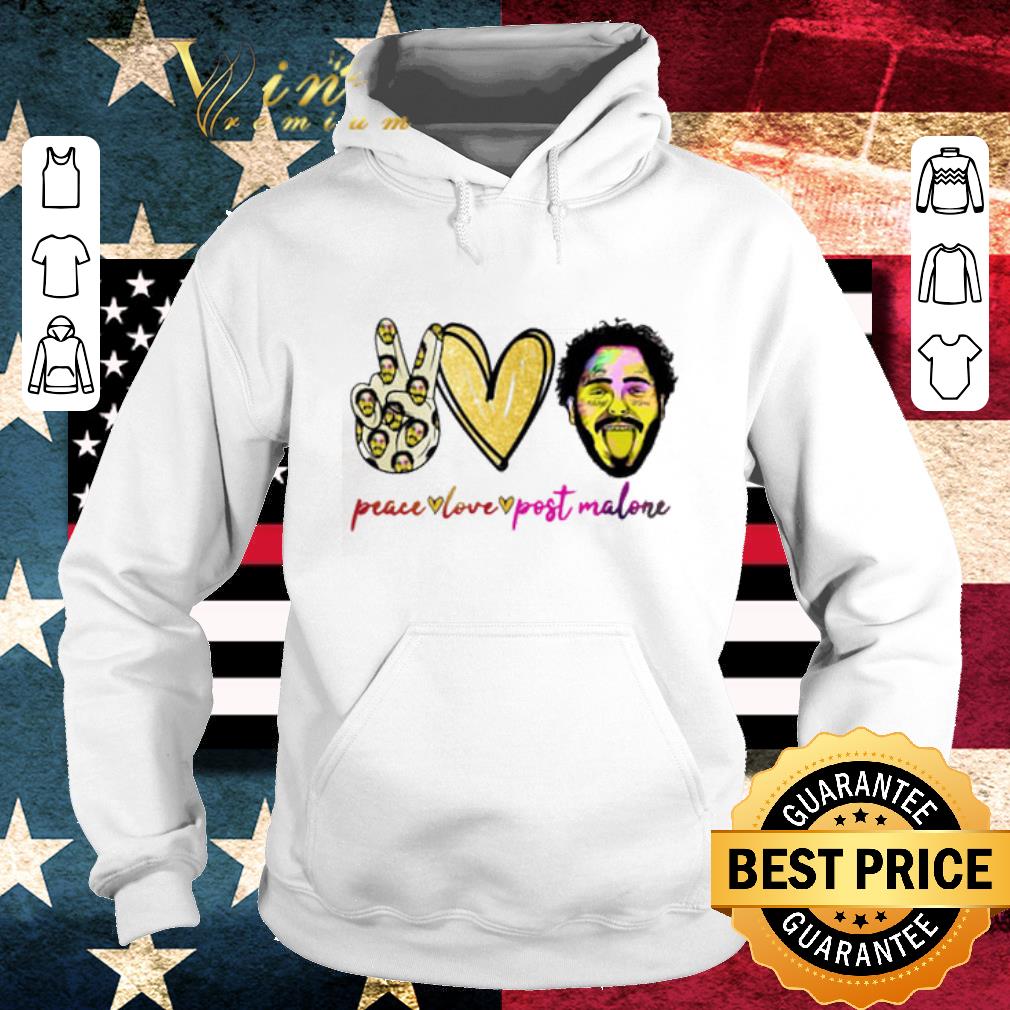 Awesome Peace love Post Malone Austin Richard Post shirt