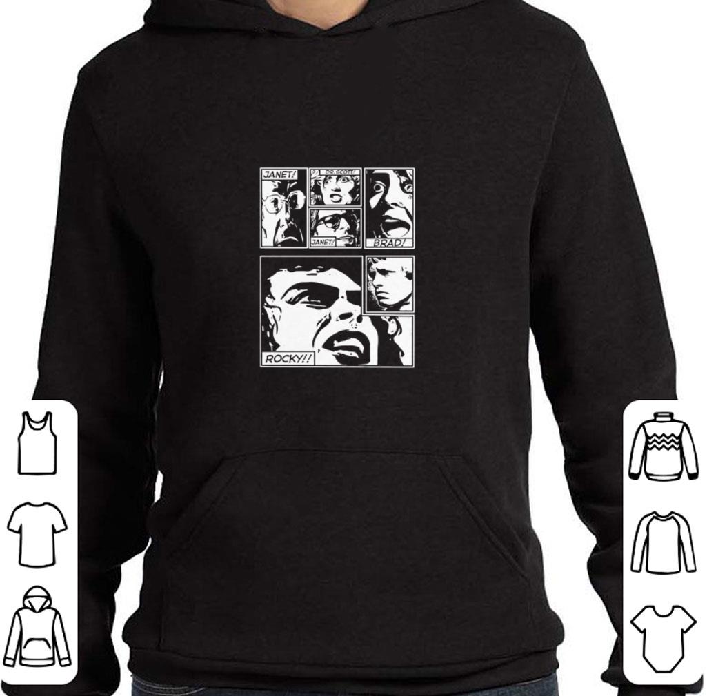 Funny The Rocky Horror Picture Show Janet Dr Scott Janet Brad Rocky shirt