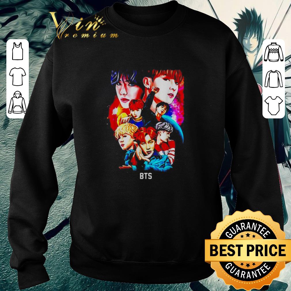 Official Bangtan Boys BTS Kpop idol shirt