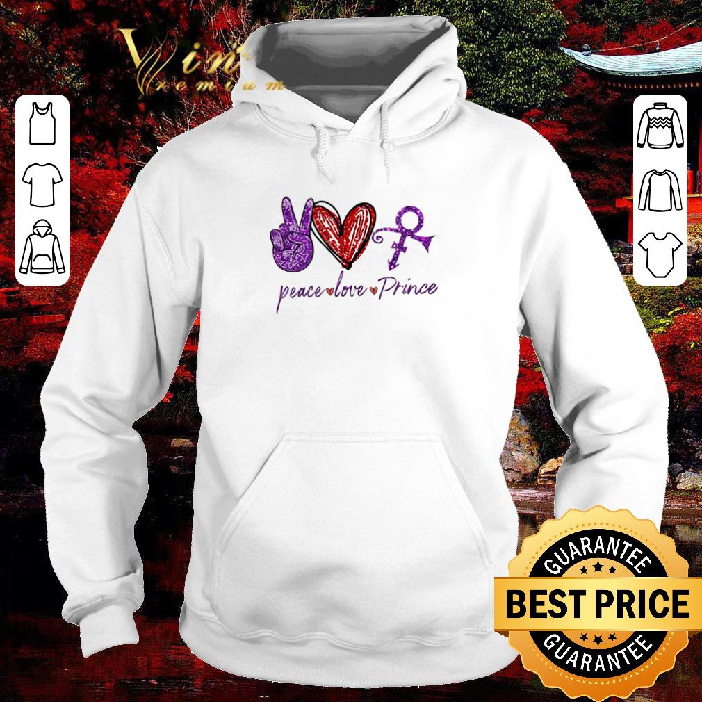 Premium Peace love Prince Rogers Nelson symbol shirt