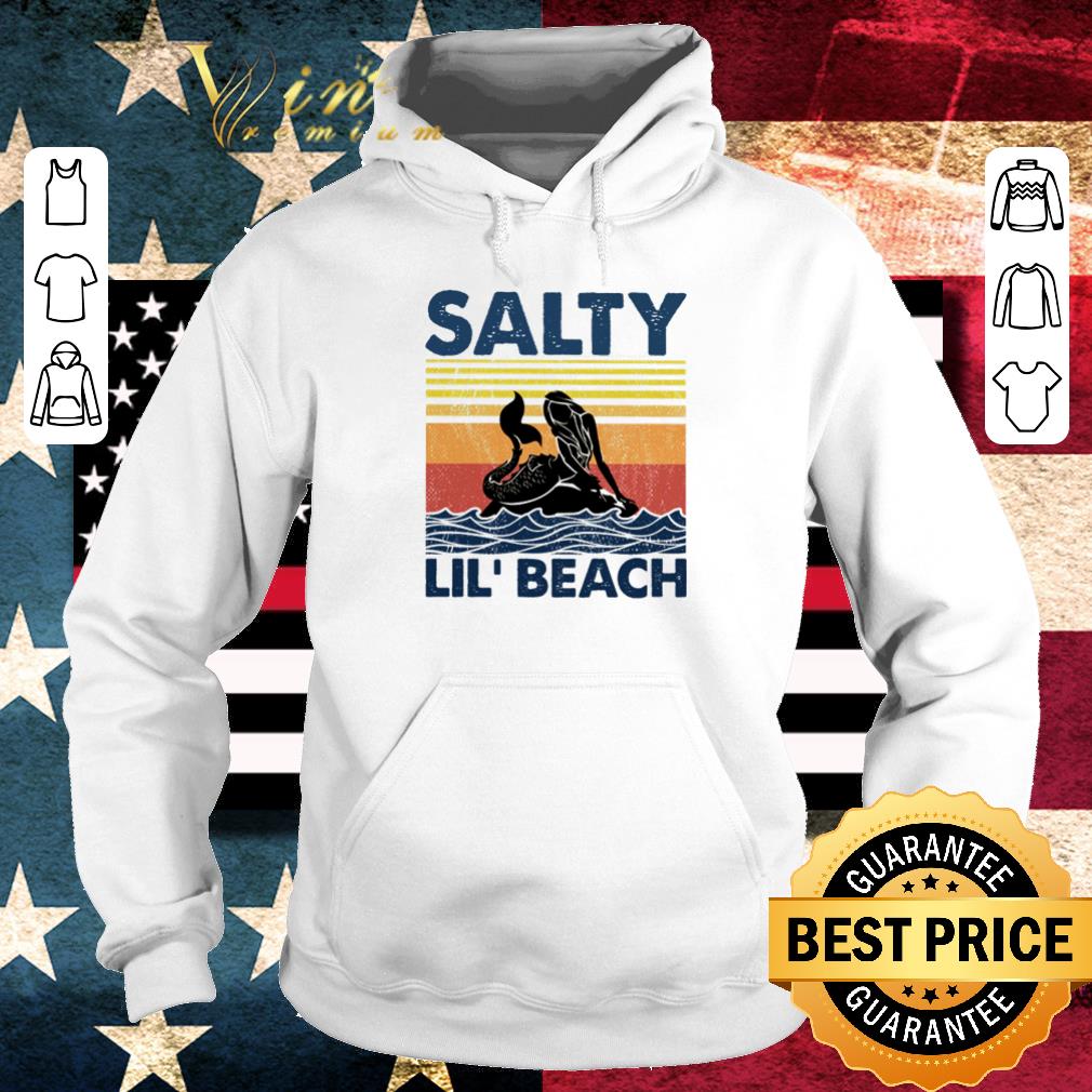 Official Mermaid salty lil’ beach retro vintage shirt