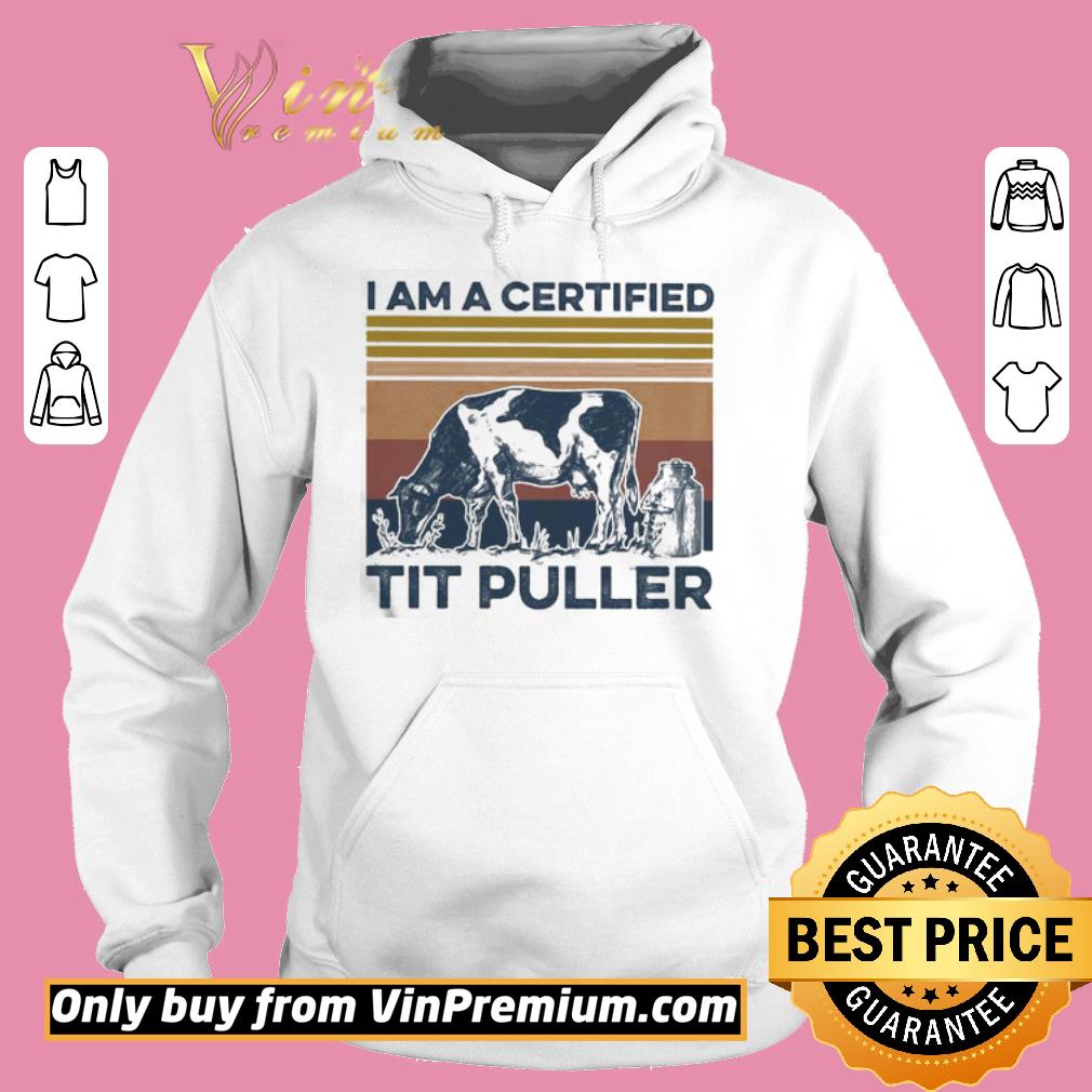Pretty Cow I am a certified tit puller vintage shirt 7 Pretty Cow I am a certified tit puller vintage shirt