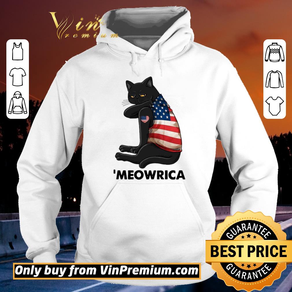 Black Cat Meowrica shirt 7 Black Cat Meowrica shirt