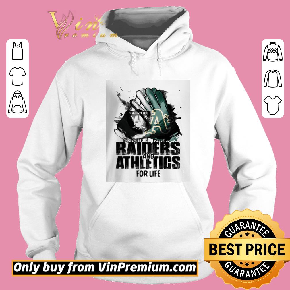 Awesome Oakland raiders and oakland athletics for life art shirt 7 Awesome Oakland raiders and oakland athletics for life art shirt