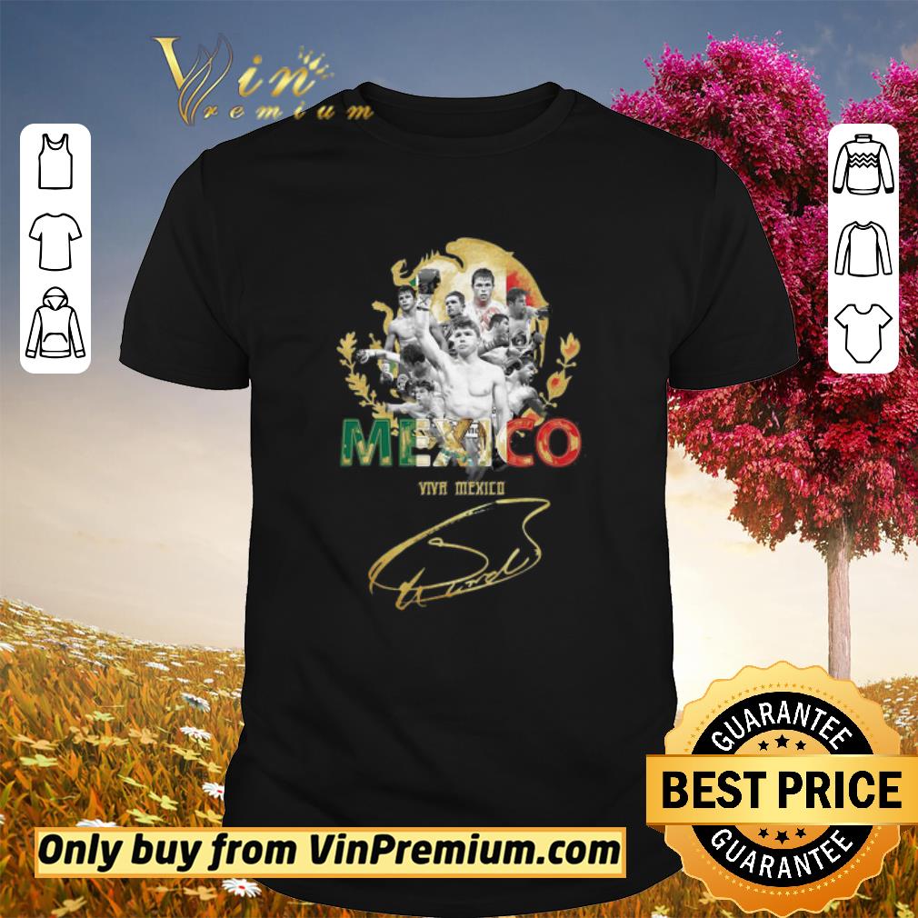 Awesome Mexico Viva Mexico signature shirt