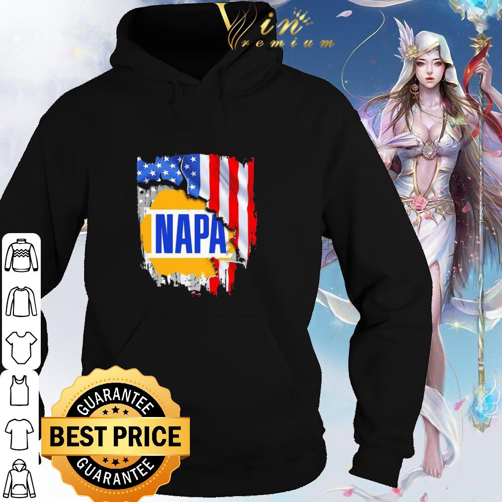 Nice NAPA Inside American Flag Happy Independence Day shirt