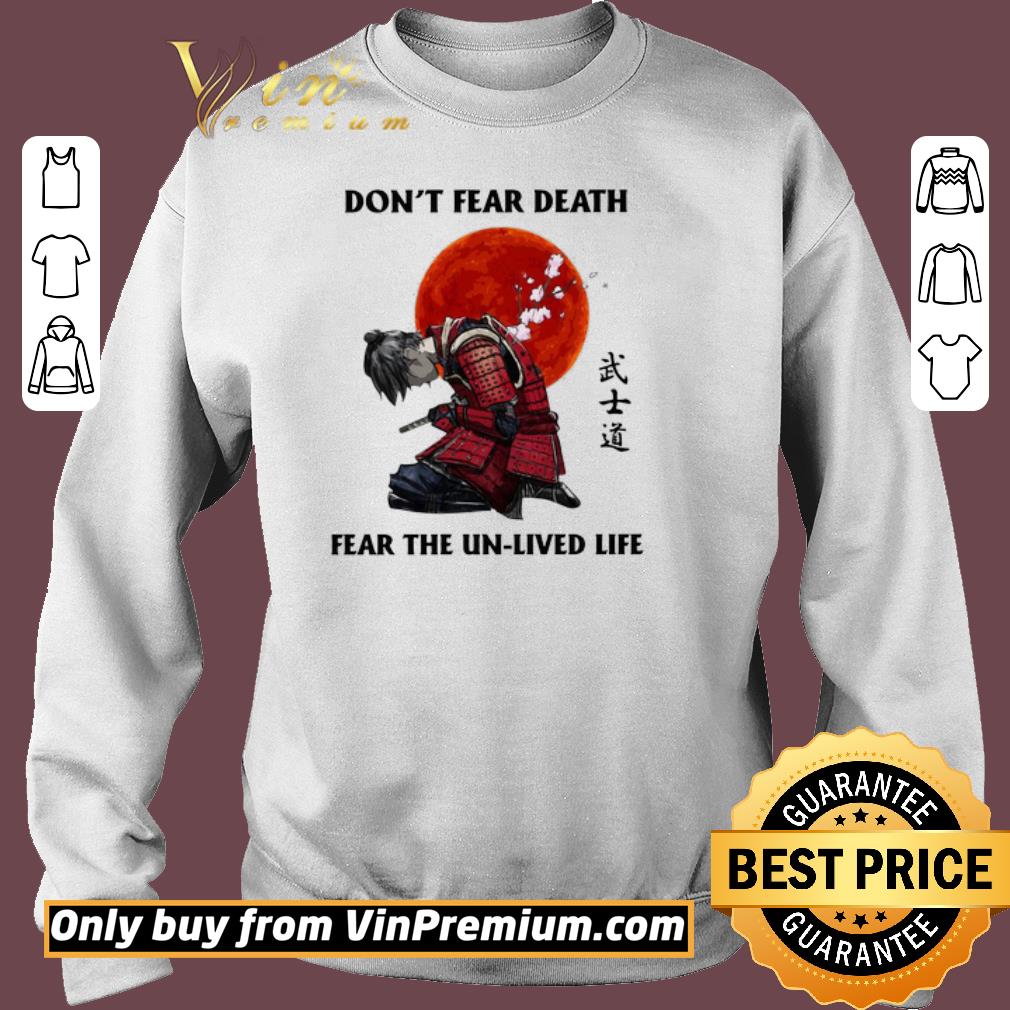 Targa In Latta Vintage 20x30 Cm Con Scritta Motivazionale 'Don't Fear Death Fear The Unlived Life' - Decorazione Da Parete Per Bar, Pub, Casa