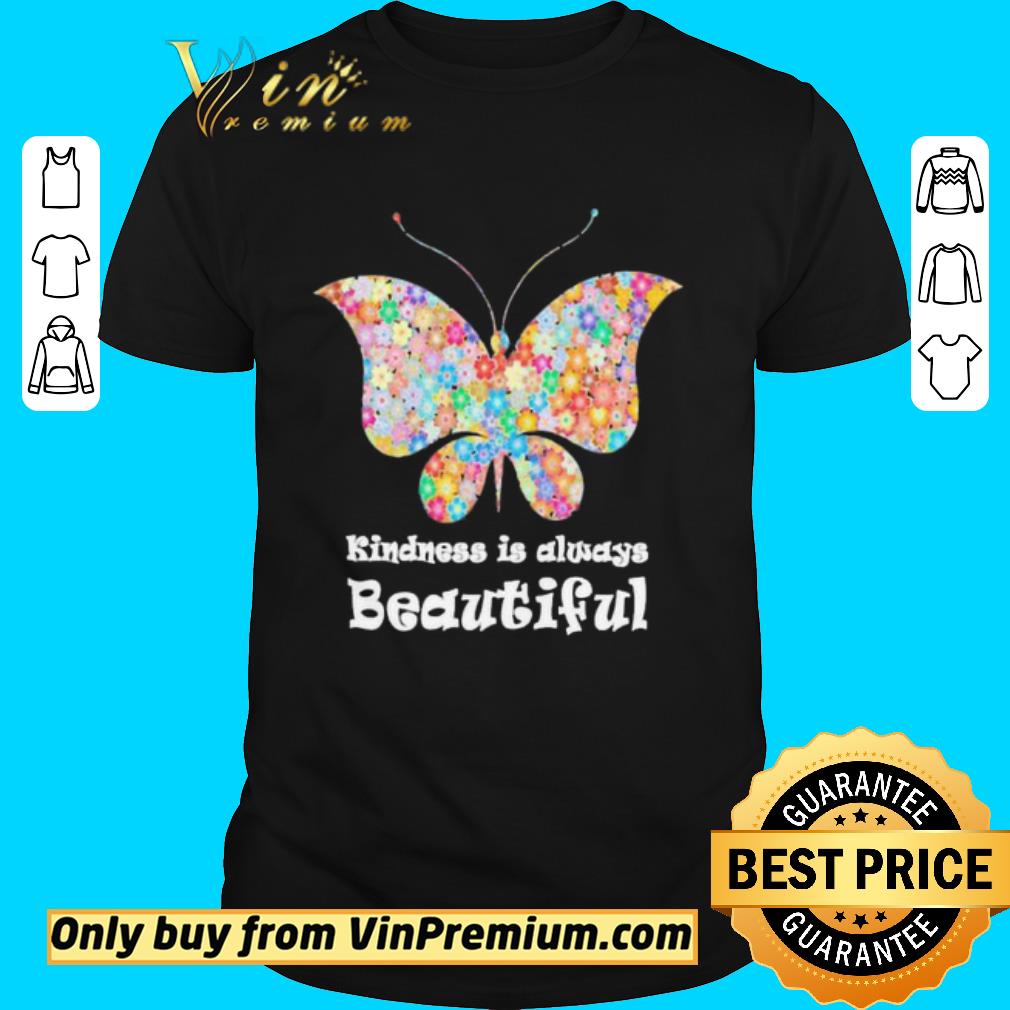 Simply Love Full Size KINDNESS Butterfly Graphic Cotton Tee main image 1