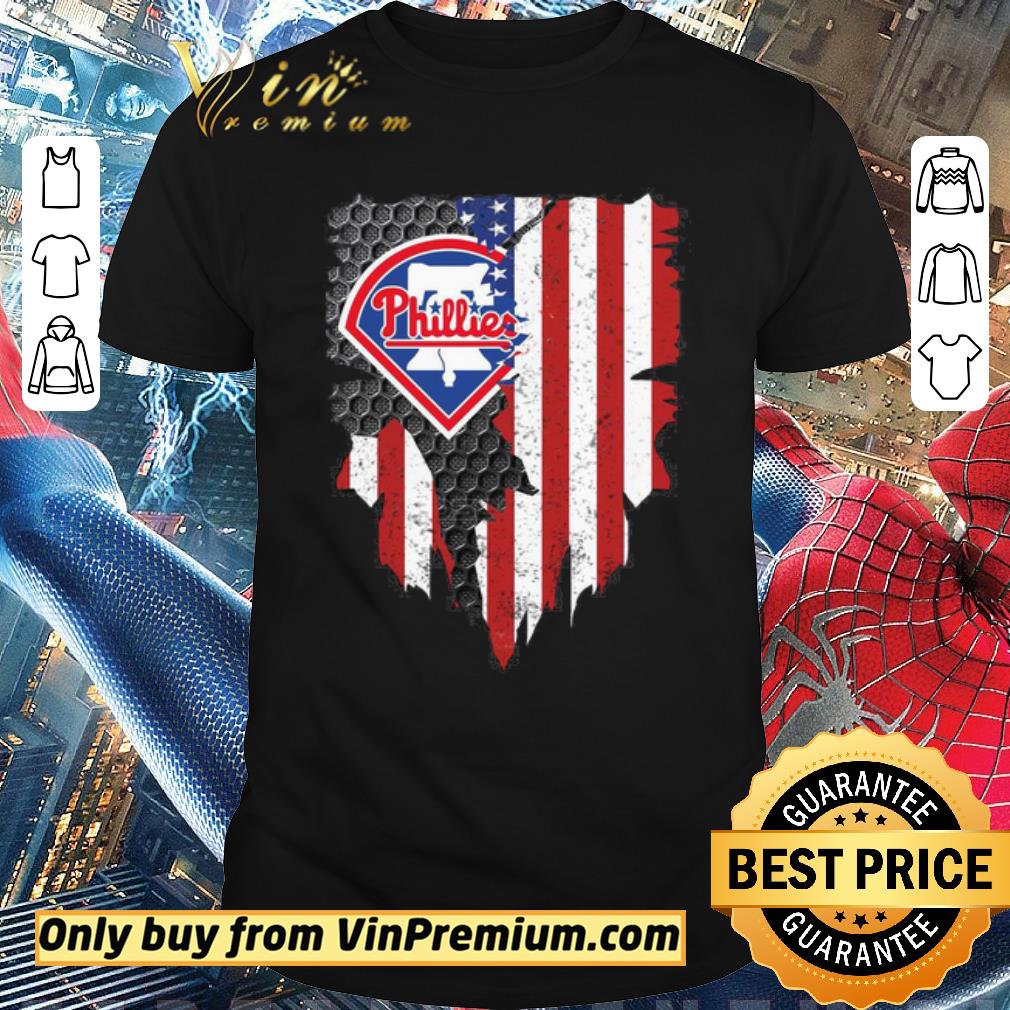 phillies american flag shirt