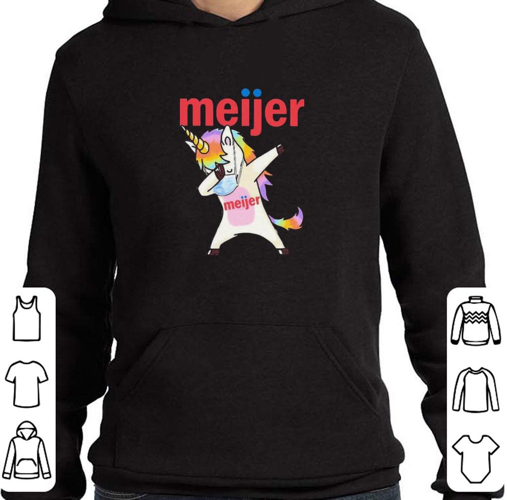 Top Dabbing Unicorn Mask Meijer Coronavirus shirt