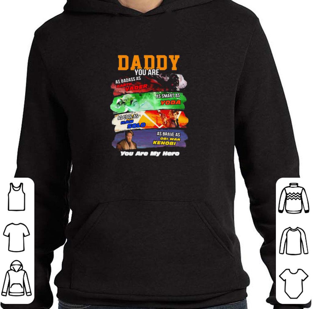 Premium Daddy Darth Vader Master Yoda Han Solo Obi-wan Kenobi Star Wars shirt