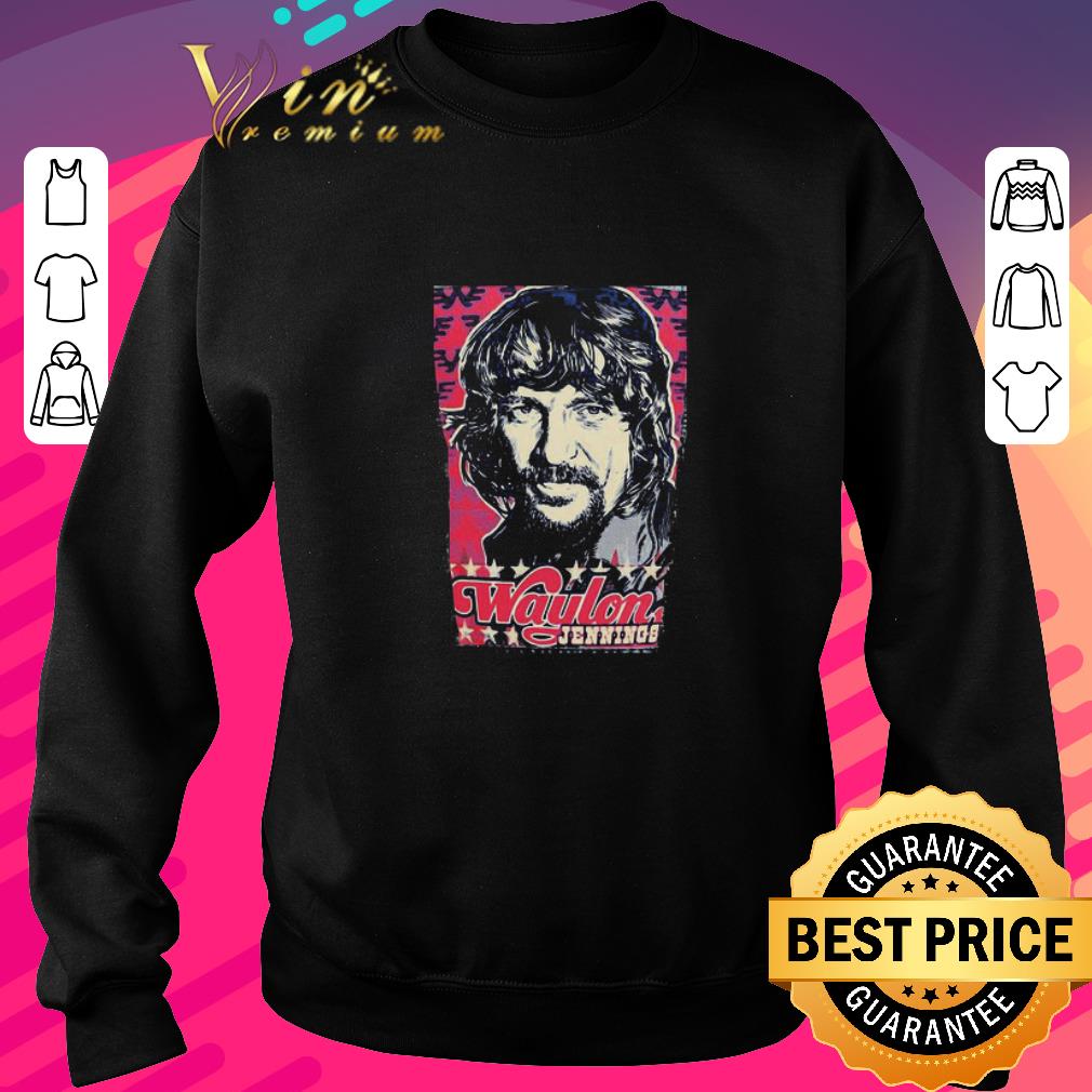 Funny Waylon Jennings Art shirt
