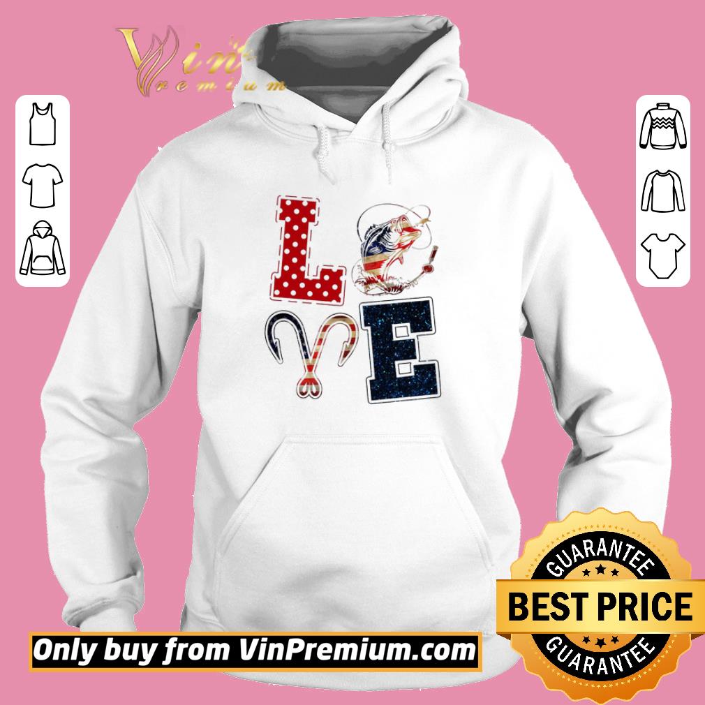 Hot Love Fishing American Flag shirt 7 Hot Love Fishing American Flag shirt