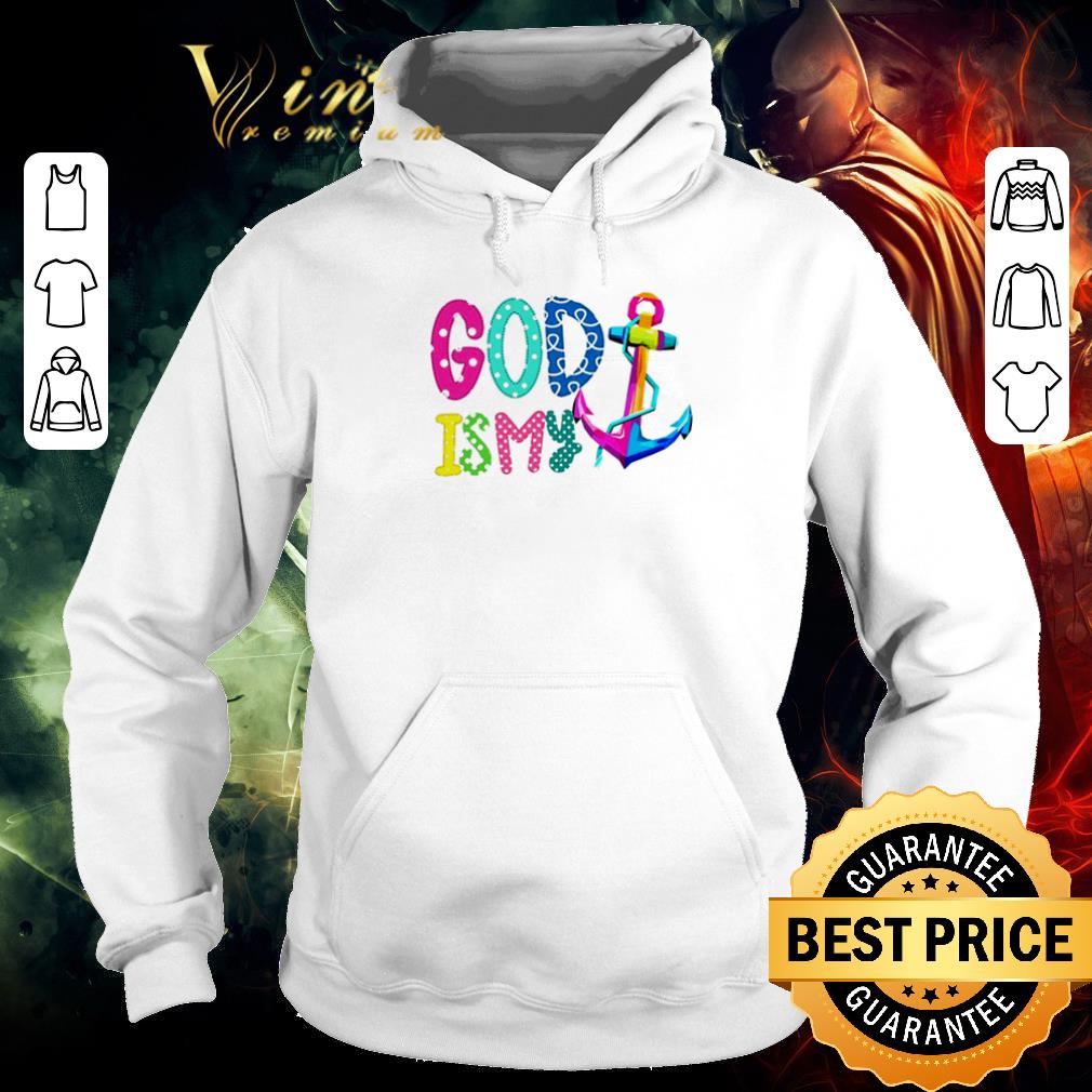 Original Fishing Hook God Is My shirt
