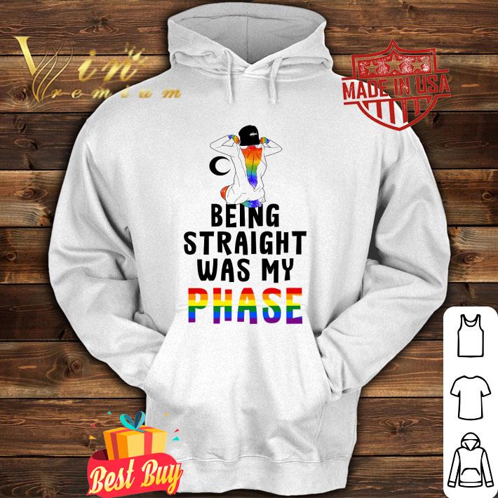 Premium LGBT Being straight was my phase shirt