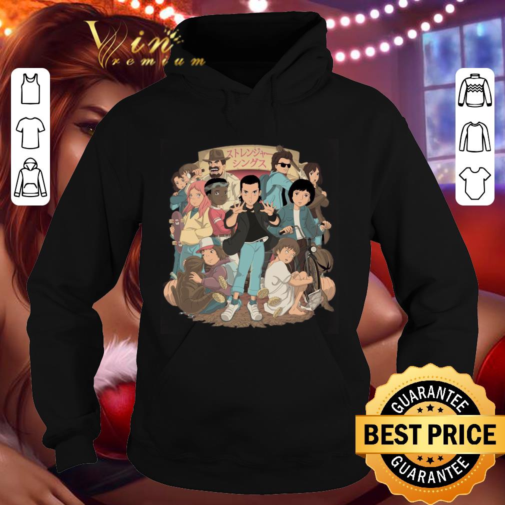 Official Stranger Things 2 all character Anime shirt