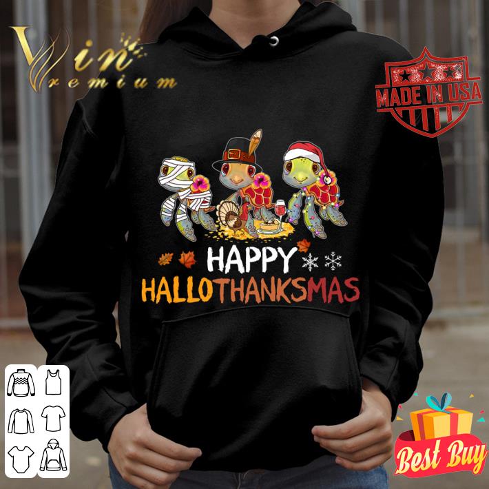 Original Turtles Turkey Xmas Happy Hallothanksmas shirt
