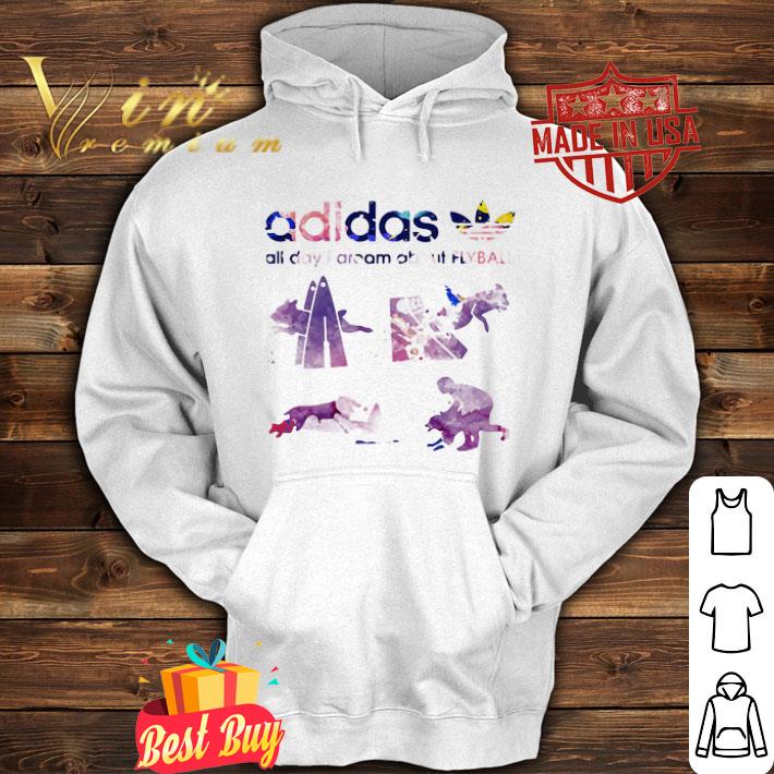 Adidas all day I dream about Flyball watercolors shirt