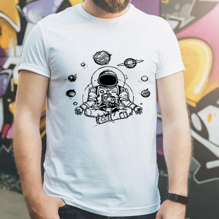 Astronaut Spiritual Space Galaxy Yoga shirt