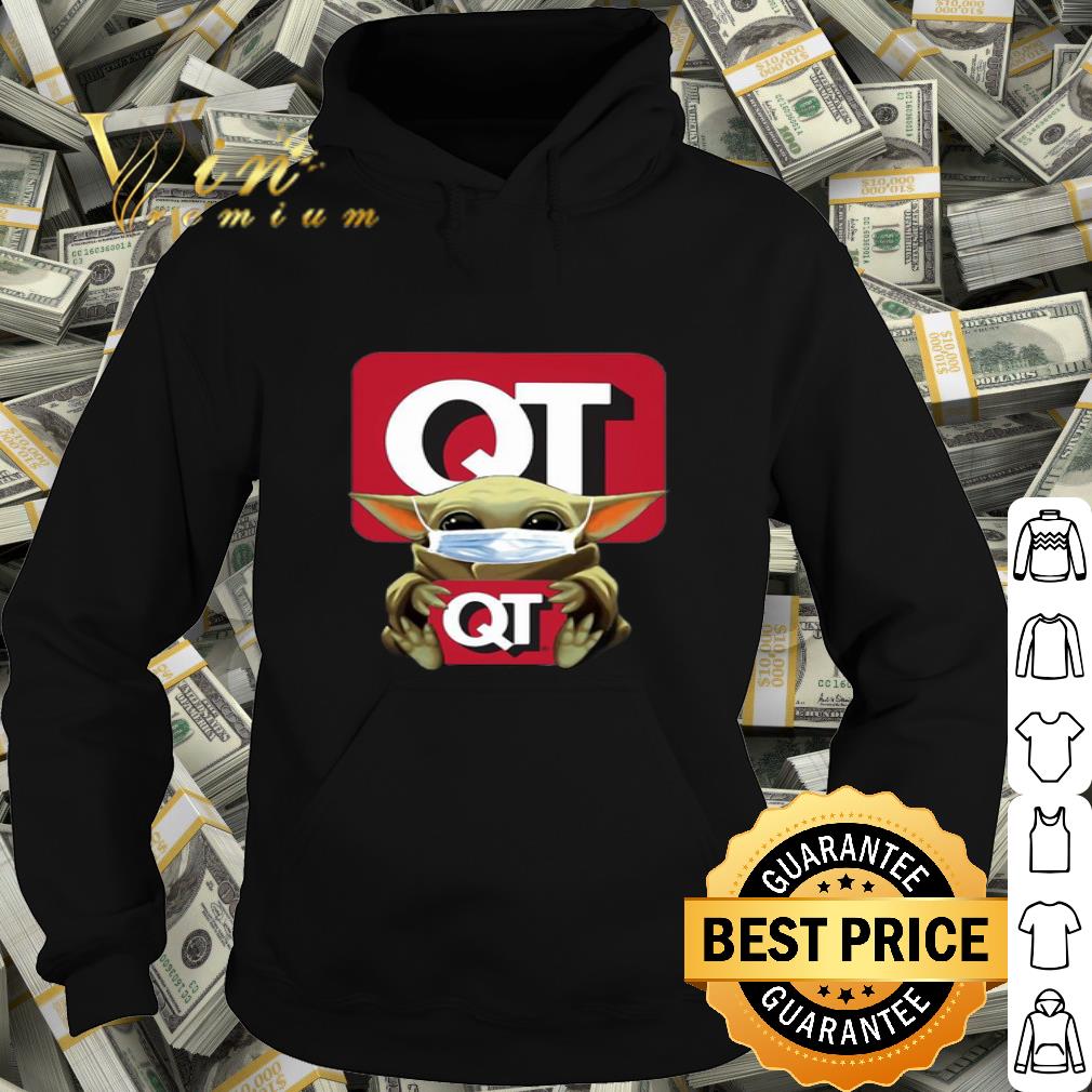 Baby Yoda mask QuikTrip Covid-19 shirt 4 Baby Yoda mask QuikTrip Covid-19 shirt