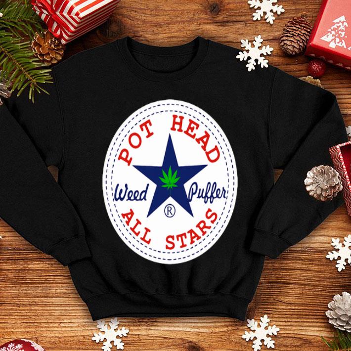 Cannabis Pot Head Weed Puller All Stars shirt