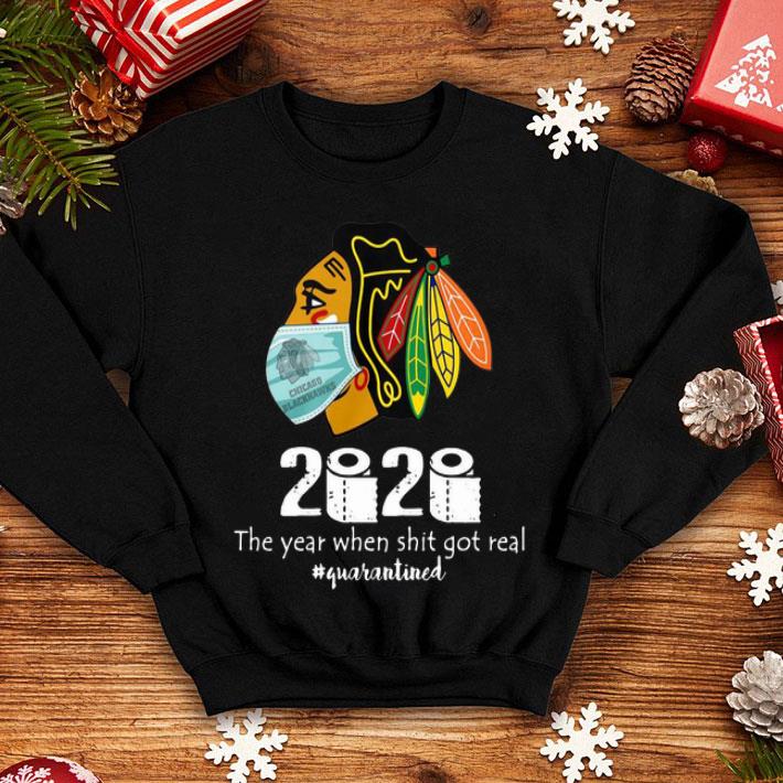 Chicago Blackhawks 2020 The Year When Shit Got Real #quarantined.png