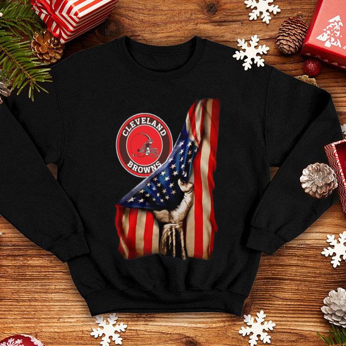 Cleveland Browns American Flag shirt