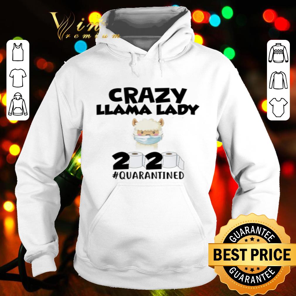 Crazy Llama 2020 #quarantined Coronavirus shirt Crazy Llama 2020 quarantined Coronavirus shirt 4 2 - Crazy Llama 2020 #quarantined Coronavirus shirt