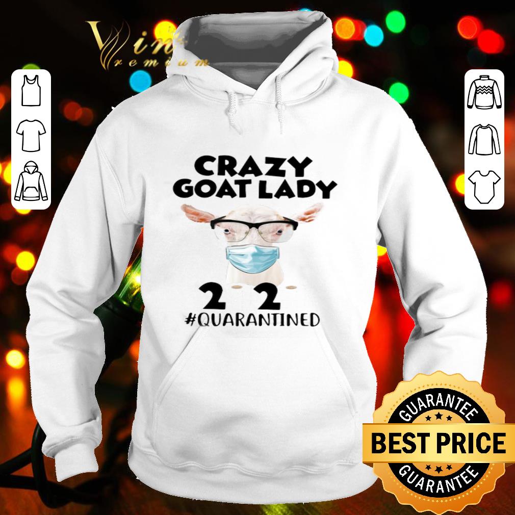 Crazy goat mask 2020 toilet paper quarantined Coronavirus shirt