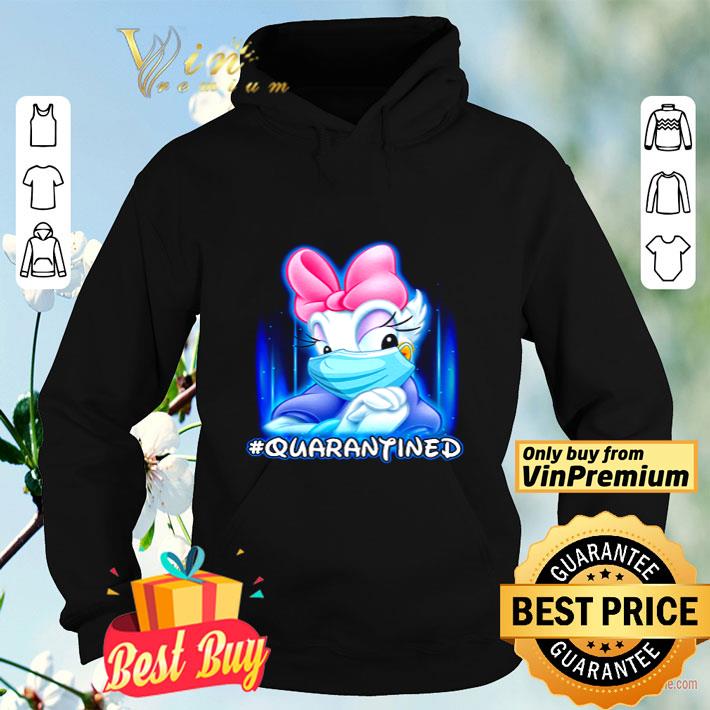 Daisy Duck face mask quarantined Coronavirus shirt 4 - Daisy Duck face mask #quarantined Coronavirus shirt