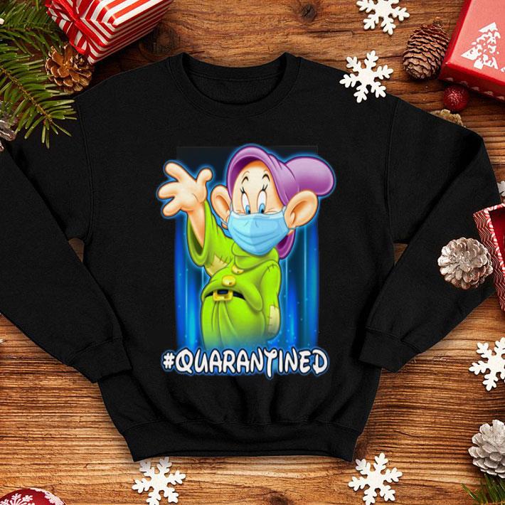 Dopey Face Mask #Quarantined Covid-19 shirt 1 Dopey Face Mask #Quarantined Covid-19 shirt
