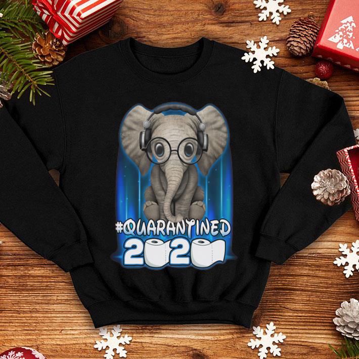 Elephant #Quarantined 2020 Toilet Paper Covid-19 shirt