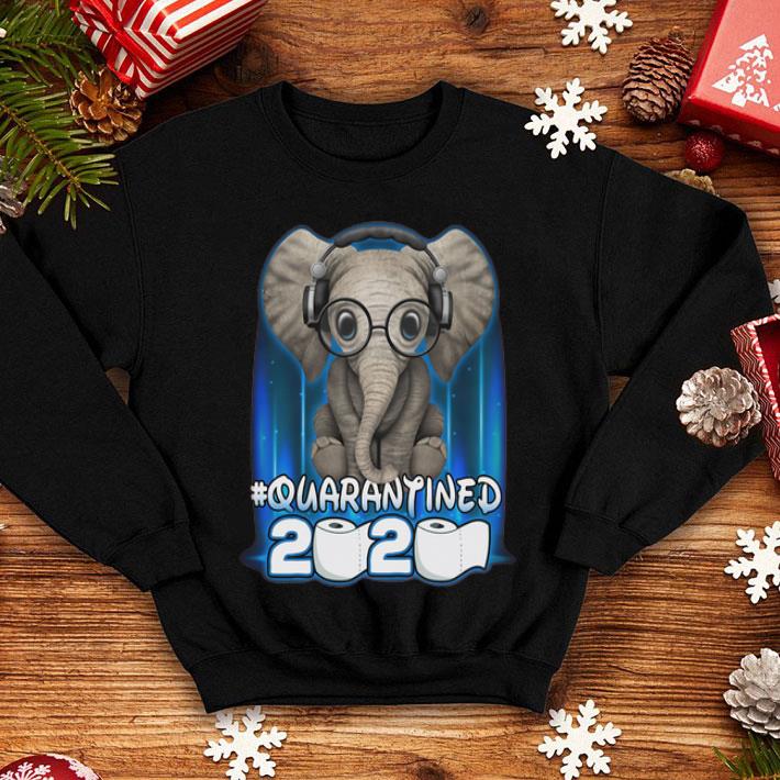 Elephant #Quarantined 2020 Toilet Paper Covid-19 shirt 1 Elephant #Quarantined 2020 Toilet Paper Covid-19 shirt