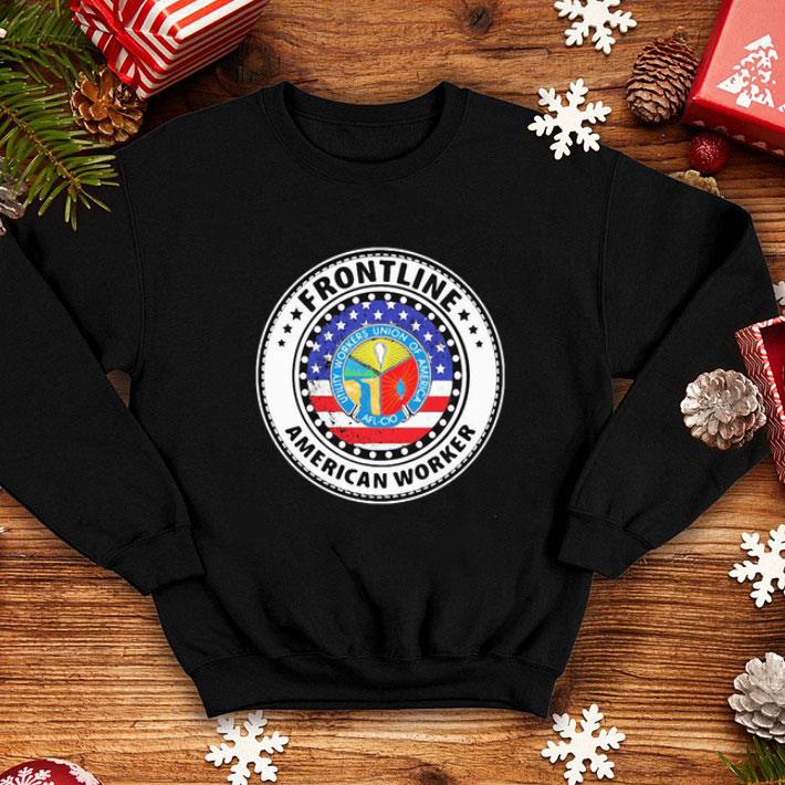 Frontline American Worker Utility Workers Union Of America shirt