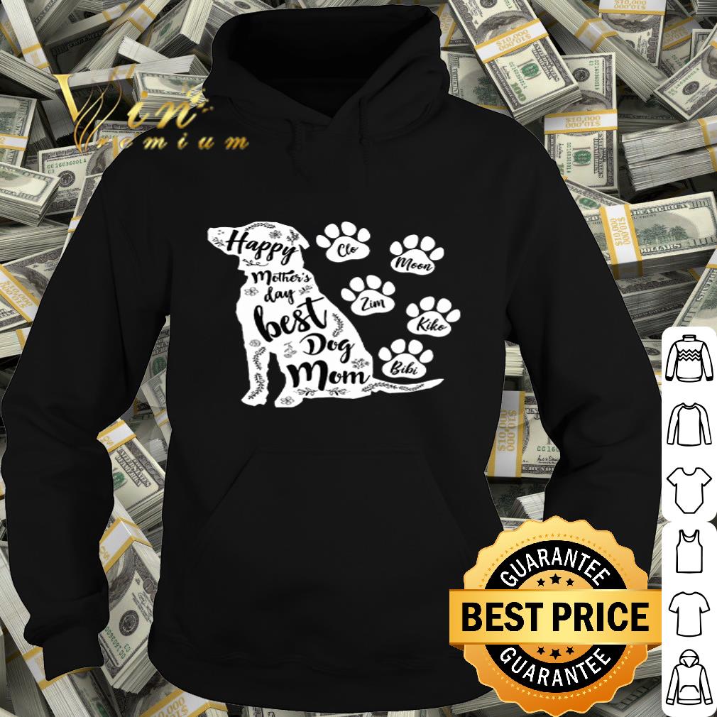 Happy Mother’s day best dog mom Clo moon shirt
