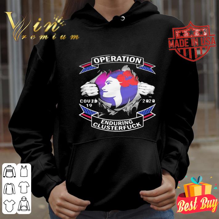 Hawaiian Airlines operation Covid-19 2020 enduring clusterfuck shirt