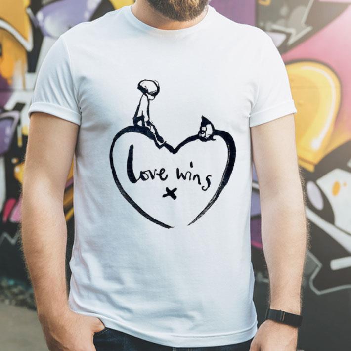 Love Wins Comic Relief shirt