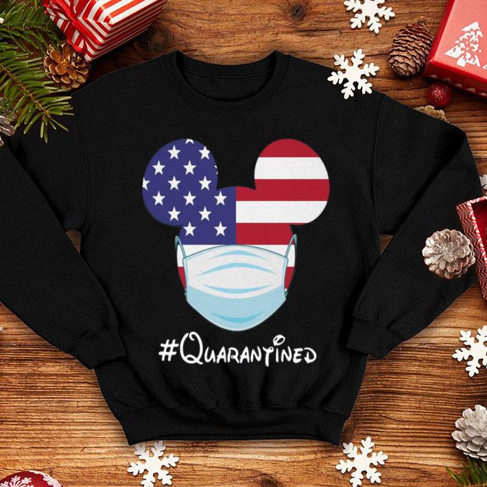 Mickey American Flag Face Mask #Quarantined shirt Mickey American Flag Face Mask Quarantined shirt 4 - Mickey American Flag Face Mask #Quarantined shirt
